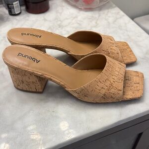 Abound Cork Textured Mules